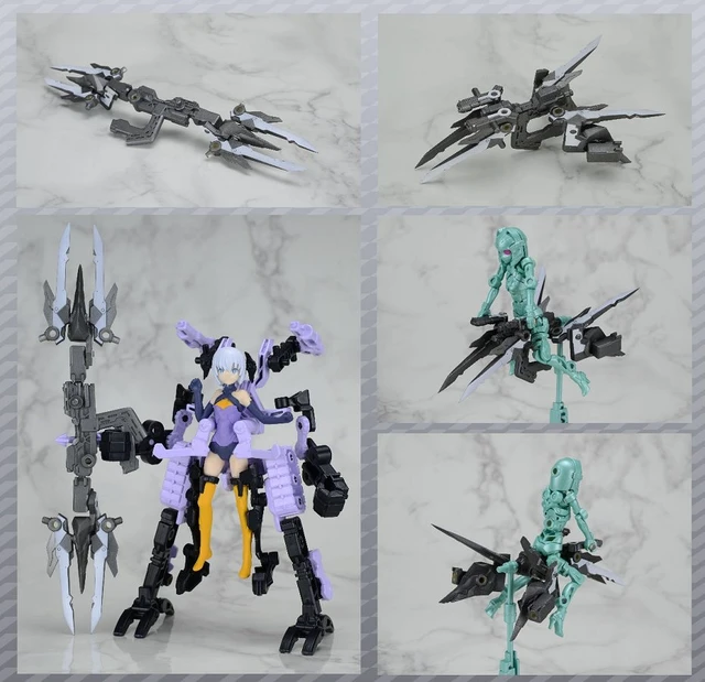 Alt view image 4 of 6 - Kanso Shojo PBF Phantom Barrage Force (Night Assault Unit) Set