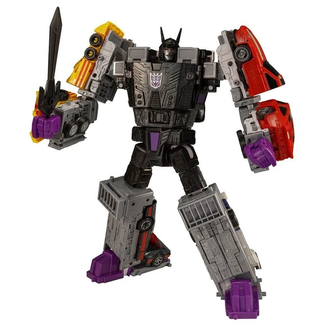 Alt view image 2 of 7 - Transformers Legacy Stunticon 5-Figure Set Menasor