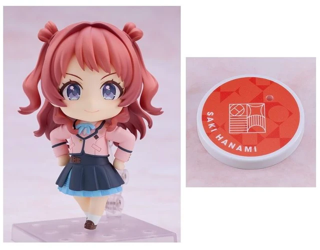 Main image of Nendoroid Saki Hanami (Gakuen Idolmaster) w/ Special Round Base