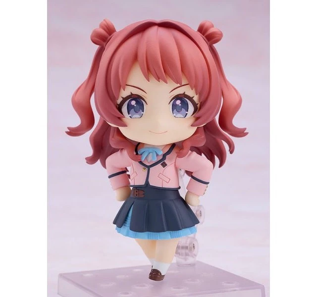 Alt view image 2 of 5 - Nendoroid Saki Hanami (Gakuen Idolmaster) w/ Special Round Base