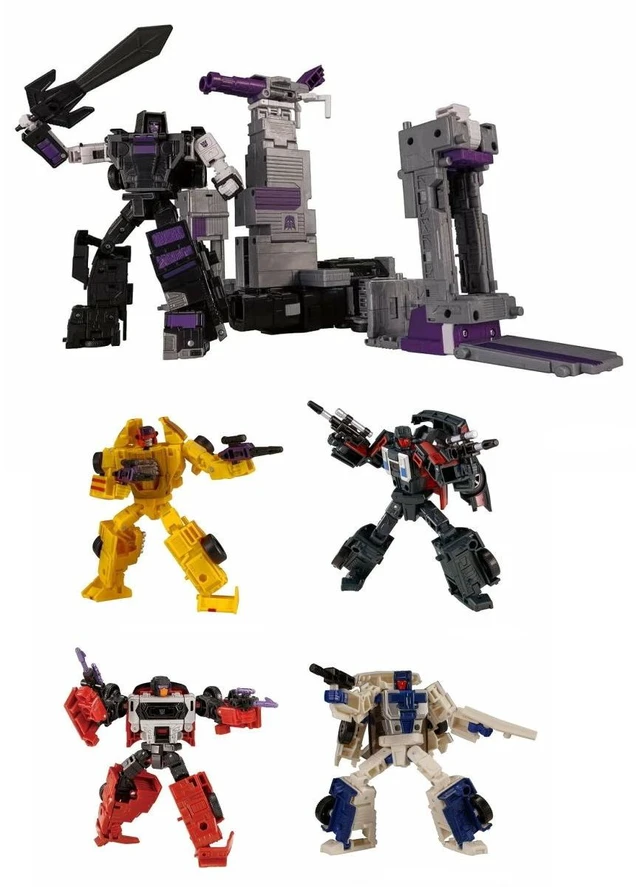Main image of Transformers Legacy Stunticon 5-Figure Set Menasor