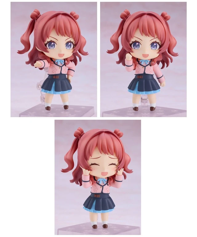 Alt view image 3 of 5 - Nendoroid Saki Hanami (Gakuen Idolmaster) w/ Special Round Base