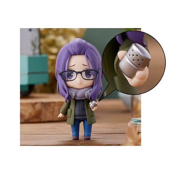 Alt view image 6 of 6 - Nendoroid Sakura Kagamihara w/ Handy Warmer (Laid-Back Camp)