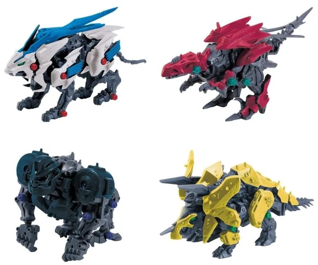 Main image of Zoids Wild Assemble Models Set of 4