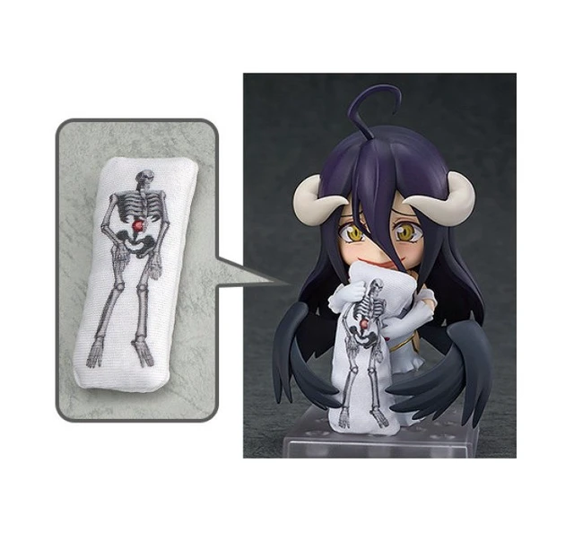 Alt view image 4 of 4 - Nendoroid Albedo (2nd Re-release) w/ Body Pillow & Arm Parts (Overlord)