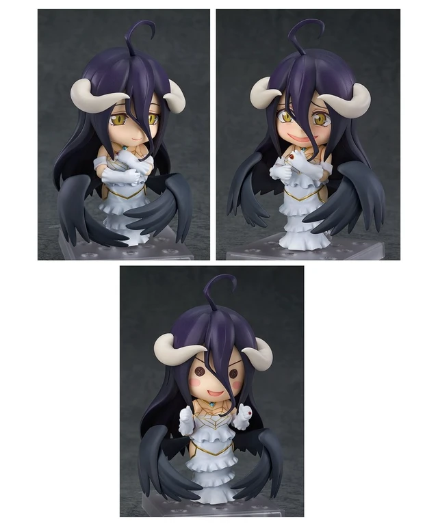 Alt view image 2 of 4 - Nendoroid Albedo (2nd Re-release) w/ Body Pillow & Arm Parts (Overlord)