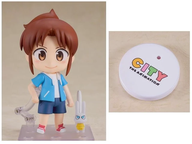 Main image of Nendoroid Midori Nagumo (CITY THE ANIMATION) w/ Special Round Base