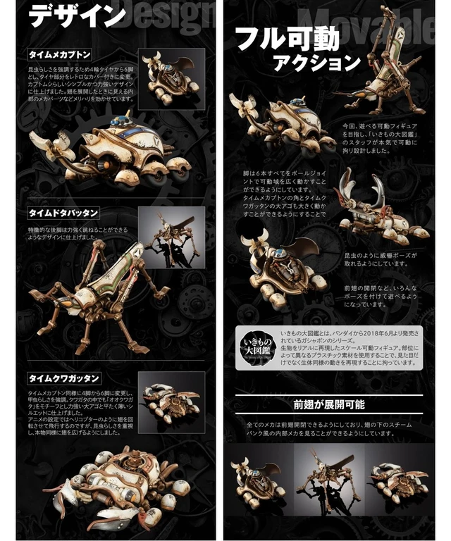 Alt view image 5 of 7 - Time Bokan Time Mecha Buton White Ver. ART IN GASHAPON
