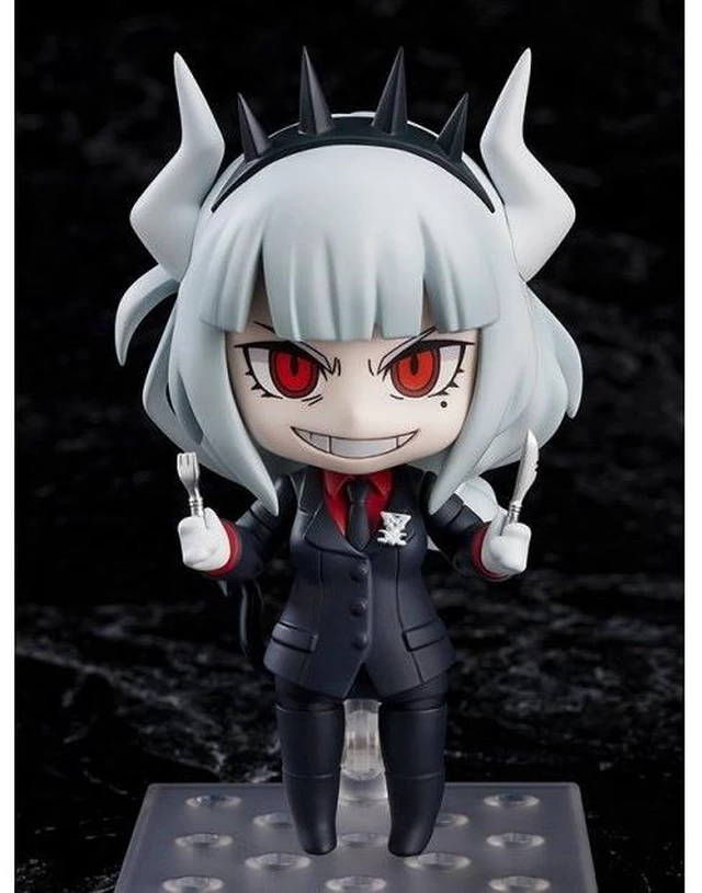 Alt view image 2 of 5 - Nendoroid Lucifer (Helltaker) w/ Bonus Illustration Sheet