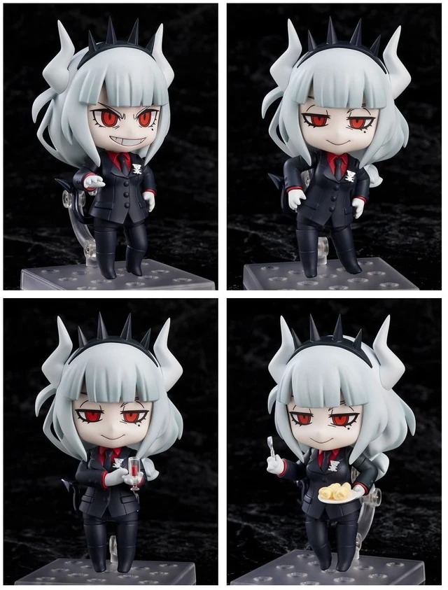 Alt view image 3 of 5 - Nendoroid Lucifer (Helltaker) w/ Bonus Illustration Sheet