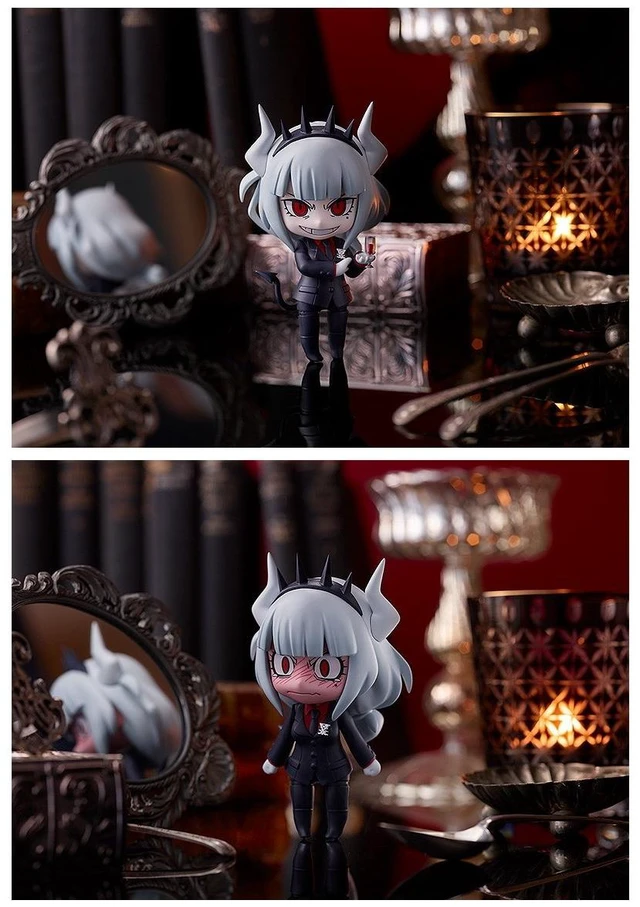 Alt view image 5 of 5 - Nendoroid Lucifer (Helltaker) w/ Bonus Illustration Sheet