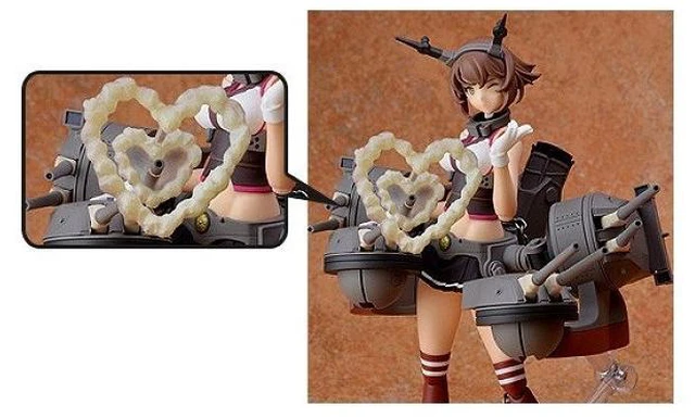 Alt view image 3 of 3 - figma Mutsu (Kantai Collection) w/ Smoke Effect (Heart)