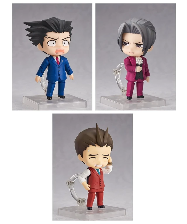 Alt view image 2 of 3 - Nendoroid More: Face Parts Case - Ace Attorney (6-Pack Box)