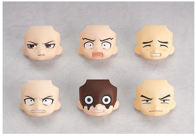 Main image of Nendoroid More: Face Parts Case - Ace Attorney (6-Pack Box)