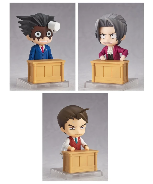 Alt view image 3 of 3 - Nendoroid More: Face Parts Case - Ace Attorney (6-Pack Box)