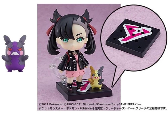 Main image of Nendoroid Marnie (Pokémon) w/ Team Yell Base & Morpeko