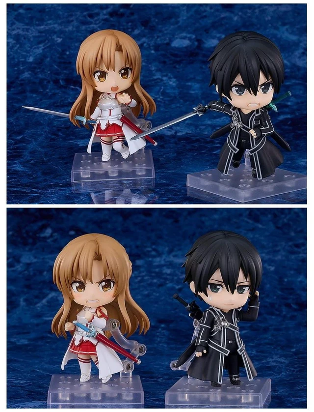 Alt view image 4 of 6 - Nendoroid Kirito 2.0 (Sword Art Online) w/ Clear Elucidator & Dark Repulser