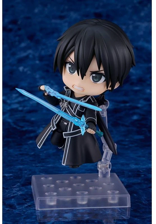 Alt view image 6 of 6 - Nendoroid Kirito 2.0 (Sword Art Online) w/ Clear Elucidator & Dark Repulser