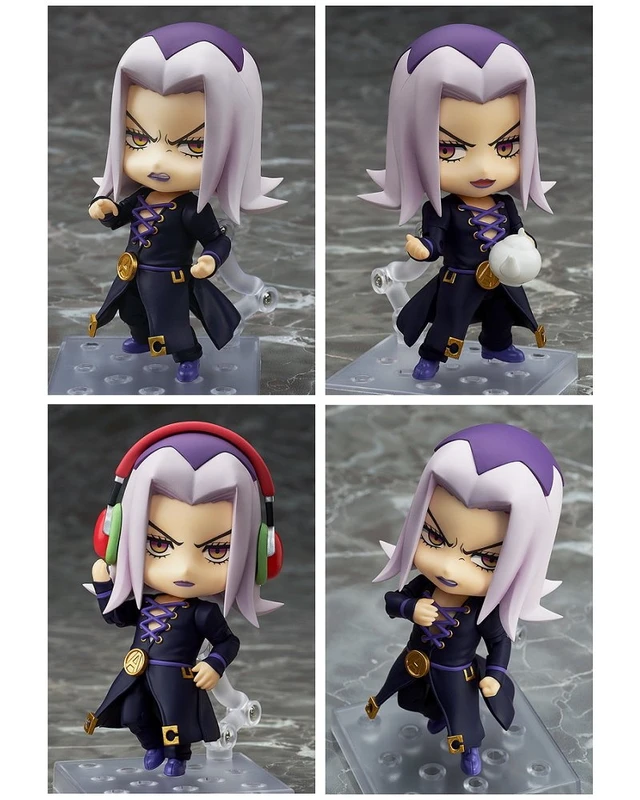 Alt view image 3 of 4 - Nendoroid Leone Abbacchio (Re-run) w/ Key & Wrist Parts (JoJo's Bizarre Adventur