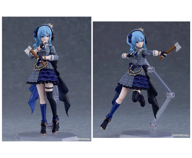 Alt view image 5 of 7 - figma Hoshimachi Suisei Hololive Production w/ Wink Face Part