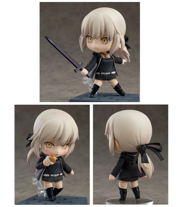 Alt view image 3 of 3 - Nendoroid Saber/Altria Pendragon (Alter) Shinjuku Ver. & Cuirassier Noir