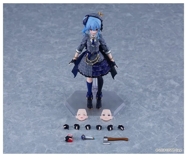 Alt view image 6 of 7 - figma Hoshimachi Suisei Hololive Production w/ Wink Face Part