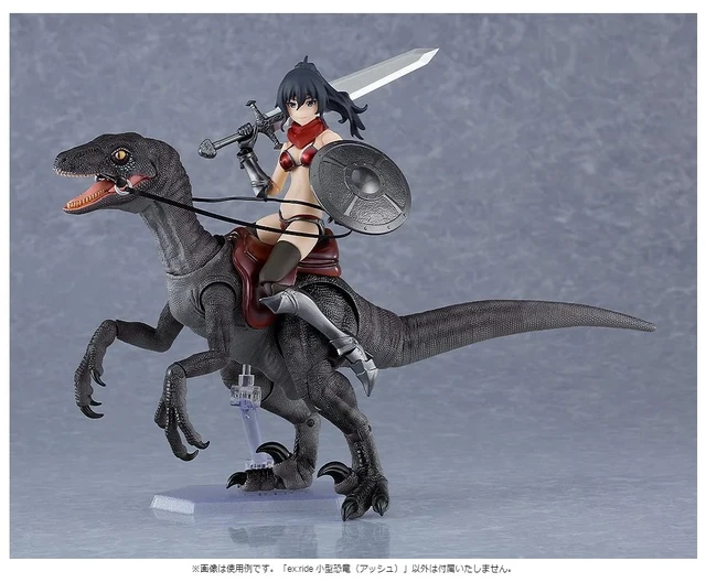 Alt view image 5 of 7 - Max Factory ex:ride Small Dinosaur (Ash)