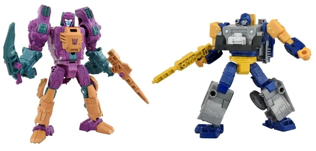 Main image of Transformers Age of the Primes AOTP-EX Carnivac vs. Fidgetron
