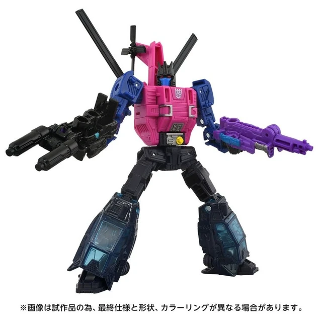 Alt view image 2 of 7 - Transformers Age of the Prime AOTP-EX Spinister vs Autobot Topspin