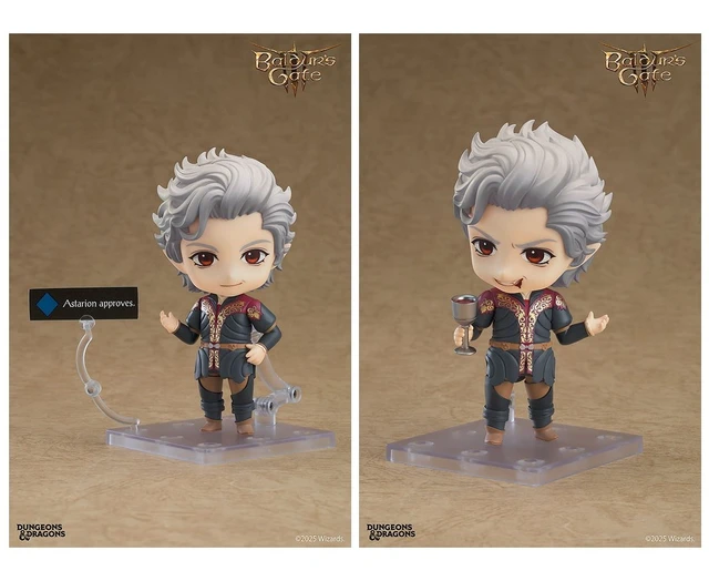 Alt view image 3 of 6 - Nendoroid Astarion (Baldur's Gate III) w/ Special Round Base