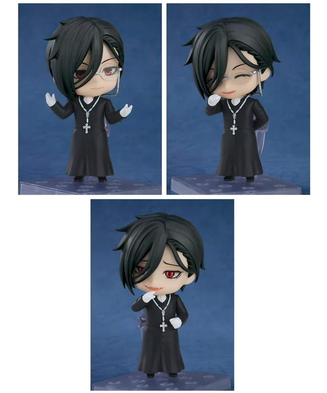 Alt view image 3 of 5 - Nendoroid Sebastian Michaelis: Public School Ed. Blue House Ver. Black Butler