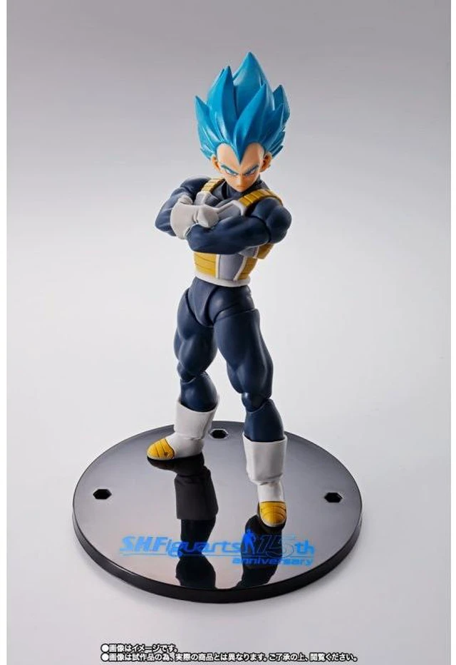 Alt view image 2 of 6 - S.H.Figuarts Super Saiyan God SS Vegeta -Super- 15th Anniversary Ver.