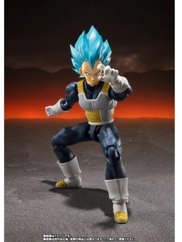 Alt view image 3 of 6 - S.H.Figuarts Super Saiyan God SS Vegeta -Super- 15th Anniversary Ver.