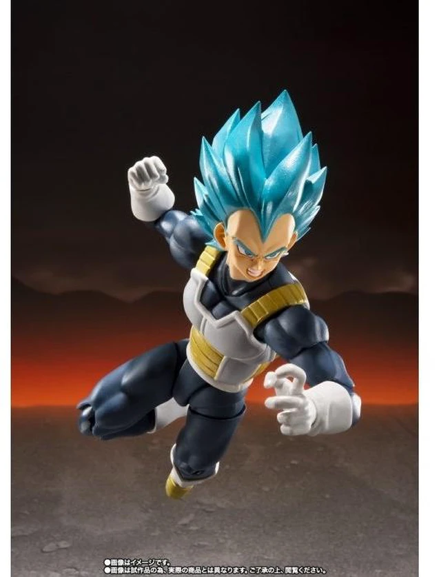 Alt view image 4 of 6 - S.H.Figuarts Super Saiyan God SS Vegeta -Super- 15th Anniversary Ver.