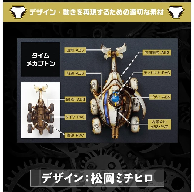 Alt view image 6 of 7 - Time Bokan Time Mecha Buton White Ver. ART IN GASHAPON