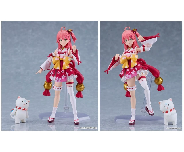 Alt view image 4 of 7 - figma Sakura Miko w/ Sunglasses 35P Head Part (Hololive Production)