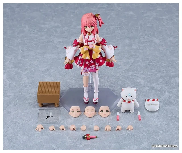 Alt view image 6 of 7 - figma Sakura Miko w/ Sunglasses 35P Head Part (Hololive Production)