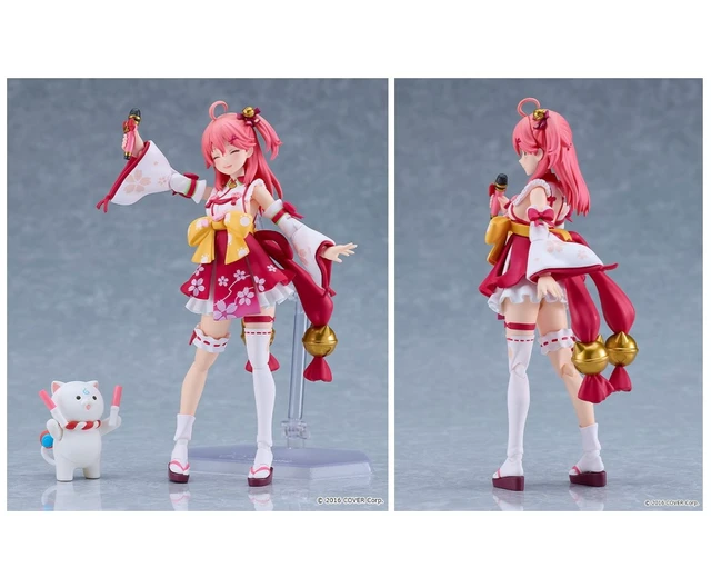 Alt view image 3 of 7 - figma Sakura Miko w/ Sunglasses 35P Head Part (Hololive Production)