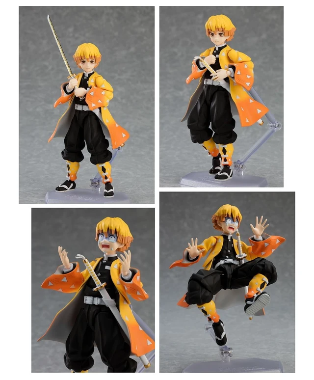 Alt view image 2 of 7 - figma Zenitsu Agatsuma DX Edition (Demon Slayer)