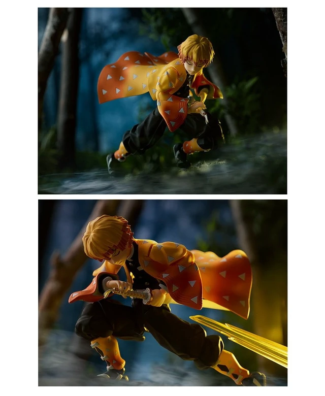 Alt view image 5 of 7 - figma Zenitsu Agatsuma DX Edition (Demon Slayer)