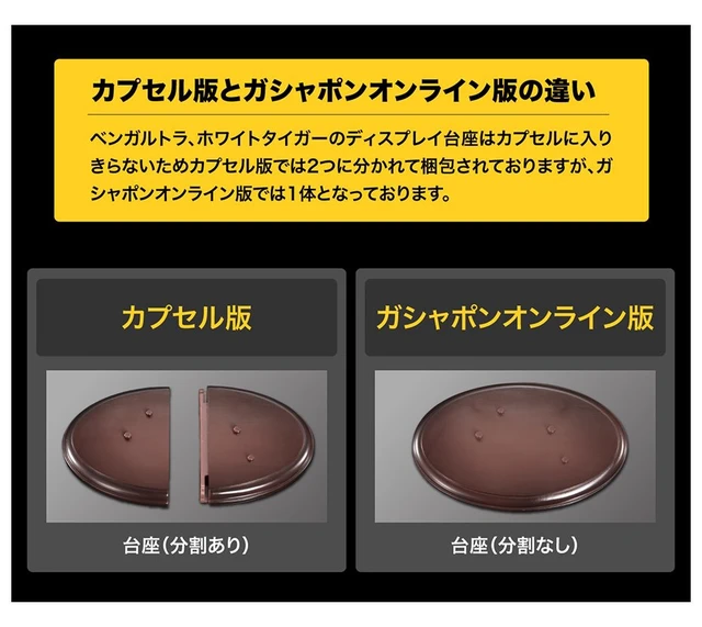 Alt view image 4 of 7 - Ikimono Daizukan Display Model Collection Wild Felines 3-Piece Set
