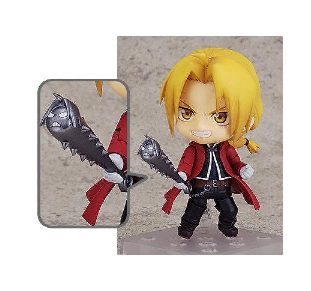 Alt view image 6 of 6 - Nendoroid Edward Elric (2nd Re-release) Fullmetal Alchemist w/ Bonus Part