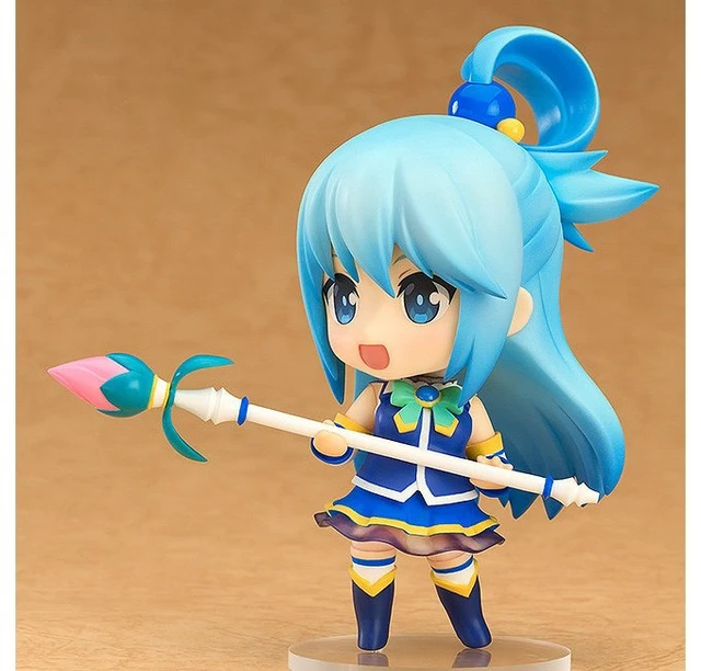 Alt view image 2 of 4 - Nendoroid Aqua (3rd Re-release) w/ Special Round Base (Konosuba)