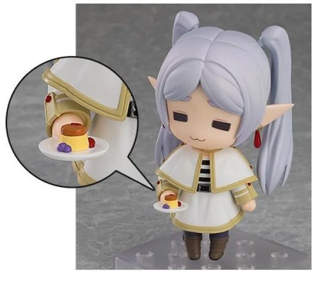 Main image of Nendoroid Frieren (First Edition) w/ Mercur Pudding & Hand - Frieren: Beyond