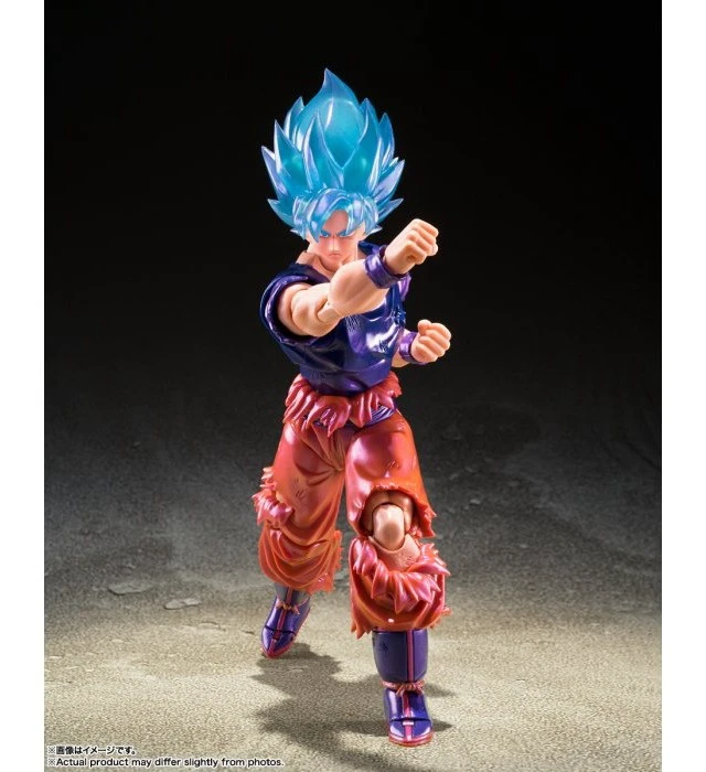Alt view image 2 of 6 - S.H.Figuarts Super Saiyan God Super Saiyan Son Goku Kaioken
