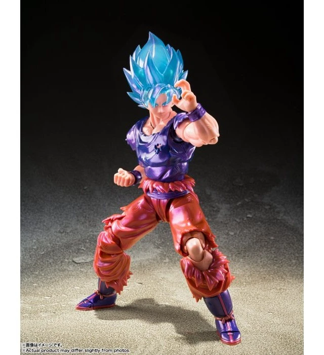 Alt view image 3 of 6 - S.H.Figuarts Super Saiyan God Super Saiyan Son Goku Kaioken