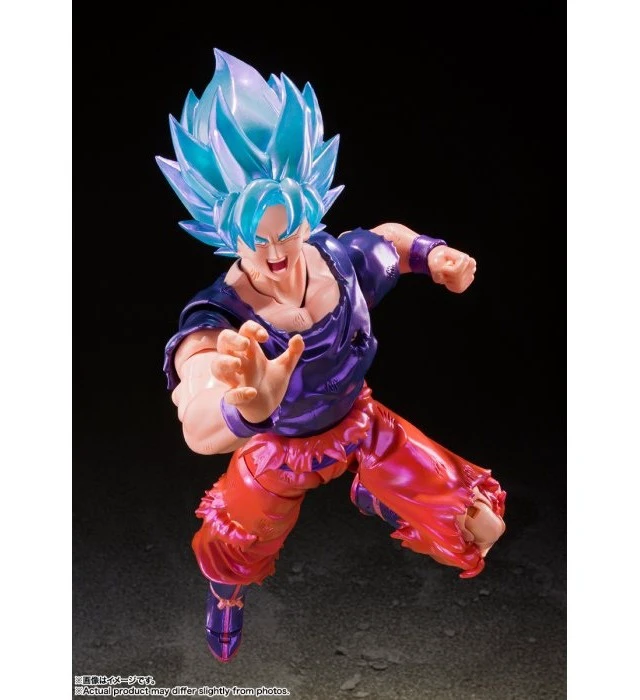 Alt view image 6 of 6 - S.H.Figuarts Super Saiyan God Super Saiyan Son Goku Kaioken