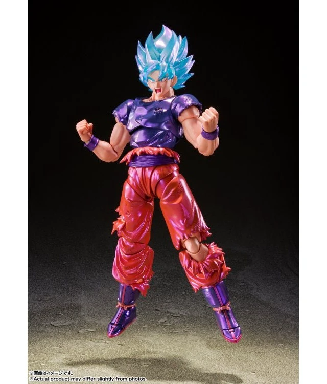 Alt view image 5 of 6 - S.H.Figuarts Super Saiyan God Super Saiyan Son Goku Kaioken