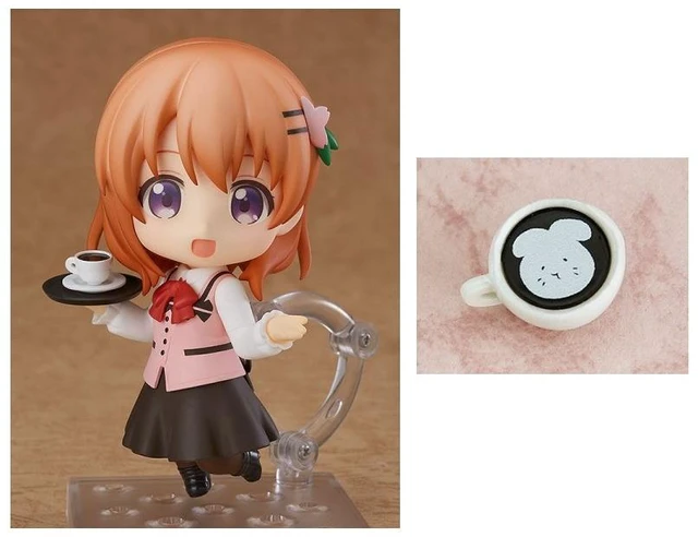 Main image of Nendoroid Cocoa (Re-run) w/ Latte Art Coffee - Is the Order a Rabbit?