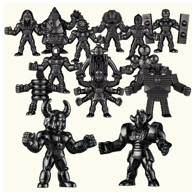 Alt view image 2 of 7 - Kinnikuman Die-Cast Kinkeshi Premium BLACK Set